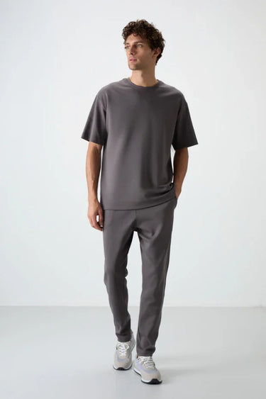 Soft Cotton Tracksuit Set with Oversize Basic Fit