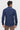 Men's Slim-Fit Long-Sleeve Shirt with Rigid Collar