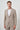 Morven Men's Beige Trend Slim Fit Mono Collar Suit
