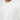 Close-up of man wearing plain white crew neck basic t-shirt on white background