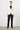 Morven Men's White Slim Fit Knitted Blazer