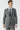 Morven Men's Gray Patterned Slim Fit Suit