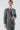 Morven Men's Gray Patterned Slim Fit Suit