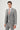Morven Men's Grey Plaid Slim Fit Suit with Vest