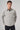Morven Men's Gray Polyester Berber Collar Shirt Jacket