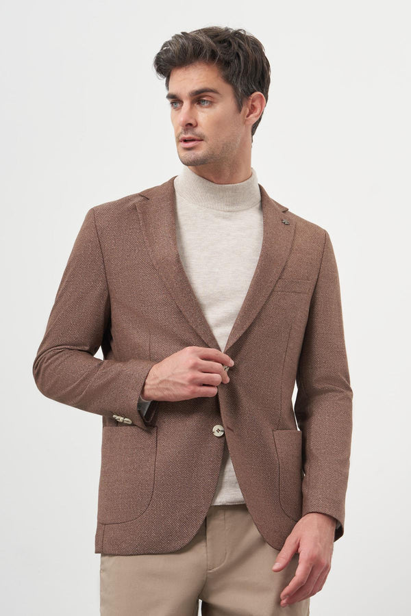 Morven Men's Slim Fit Woven Blazer