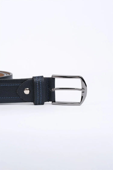 Morven Men's Casual Middle Stitched Belt