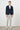 Morven Men's Navy Slim Fit Woven Blazer