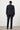 Morven Men's Navy Slim Fit Jacquard Suit with Vest