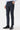 Morven Men's Navy Blue Polyviscon Patterned Slim Fit Trousers