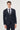 Morven Men's Navy Blue Striped Slim Fit Suit