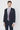 Morven Men's Navy Jacquard Slim Fit Suit