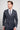 Morven Men's Navy Slim Fit Double-Breasted Suit