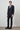 Morven Men's Black Trend Vest Slim Fit Pointed Collar Suit