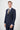 Morven Men's Navy Blue 8-Drop Slim Fit Suit