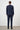 Morven Men's Navy Blue 8-Drop Slim Fit Suit