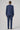 Morven Men's Navy Wool Dynamic Fit Mono Collar Suit