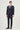 Morven Men's Navy Plaid Slim Fit Suit