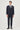 Morven Men's Navy Plaid Slim Fit Suit