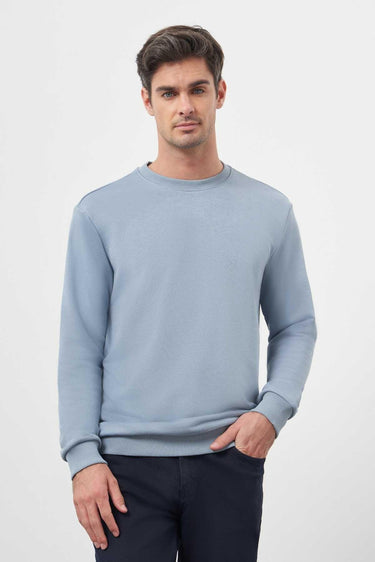 Morven Men's Basic Crew Neck Sweat-Shirt