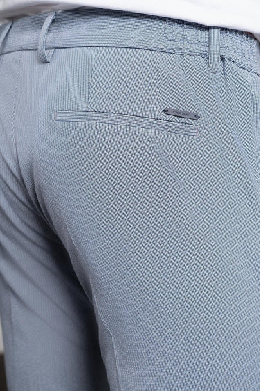 Morven Men's Blue Polyviscose Trendy Drawstring Jogger Slim Fit Sports Pants