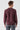 Morven Men's Plum Trend Crew Neck Sweat-Shirt