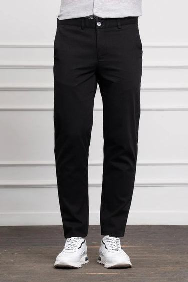 Morven Men's COFFEE Dynamic Fit Relaxed Cut Chino Pants