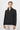 Morven Men's Black Zippered Bato Collar Sweat-Shirt