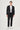 Morven Men's Black Striped Slim Fit Suit