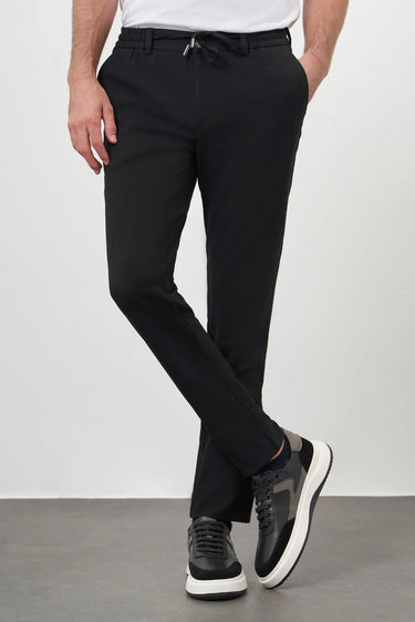 Morven Men's Polyviscon Trendy Drawstring Jogger Slim Fit Sports Pants
