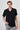 Men’s Linen Regular Fit Short Sleeve Apron-Collar Shirt