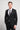 Morven Men's Black Trendy Slim Fit Narrow Cut Pointed Collar Suit