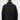 Rear view of a man wearing a black quilted long-sleeve jacket