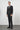 Morven Men's Elegant Wool Slim Fit Mono Collar Suit