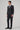Morven Men's Black Striped Slim Fit Suit