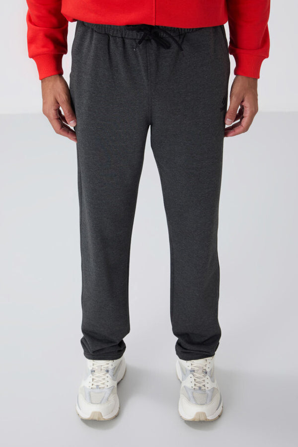 TOMMYLIFE Men's Sweatpants with Drawstring & Pockets – Standard Fit