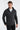 Zip-Up Stand-Up Collar Standard Fit Men’s Fleece Sweatshirt