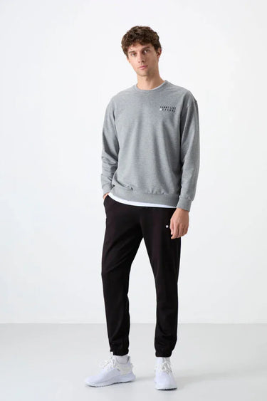 Tommy Life Men’s Casual Crew Neck Oversize Tracksuit Set