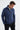 Zip-Up Stand-Up Collar Standard Fit Men’s Fleece Sweatshirt