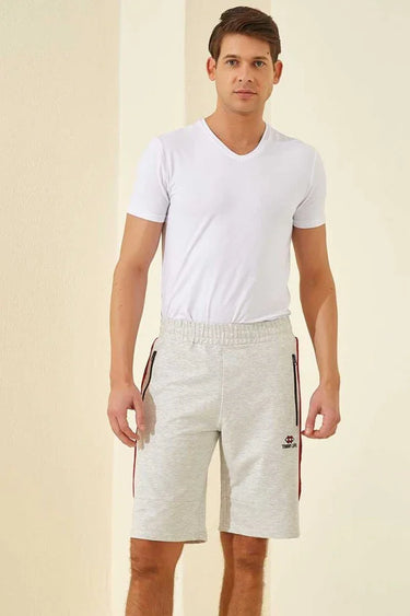 Tommy Life Men’s Casual Shorts with Sporty Stripe Detail