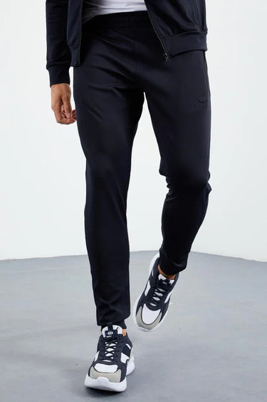 Tommy Life Men’s Stand Collar Zip-Up Cuffed Tracksuit Set