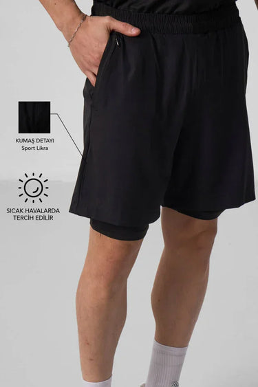 Tommy Life Men’s Lightweight Comfort Legging Shorts