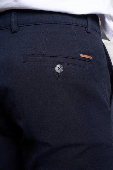 Narrow Cut Jogger Pants for Men with Side Pockets and Drawstring