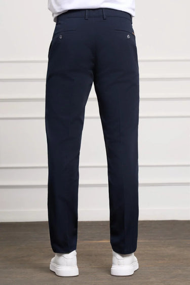 Narrow Cut Jogger Pants for Men with Side Pockets and Drawstring